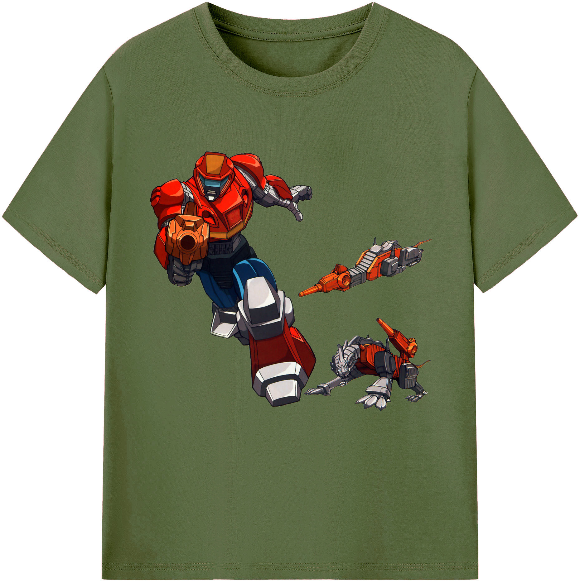 （画像用）  綿100％半袖Tシャツ（フロントプリント）